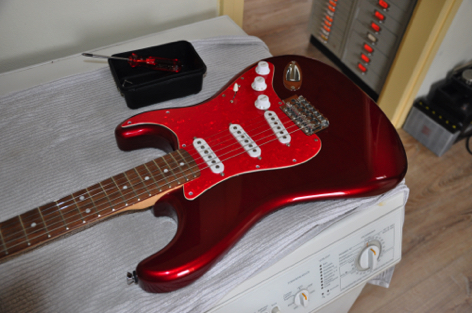 Squier met originele Pick Ups